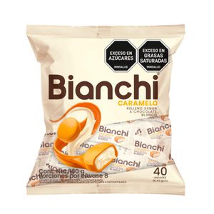 Caramelo Bianchi chocolate blanco x40und x160g