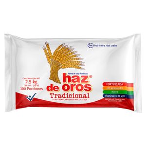 Harina de trigo Haz De Oros tradicional x2500g