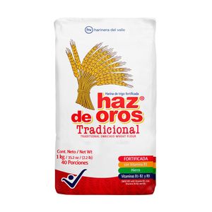 Harina de trigo Haz De Oros tradicional x1000g