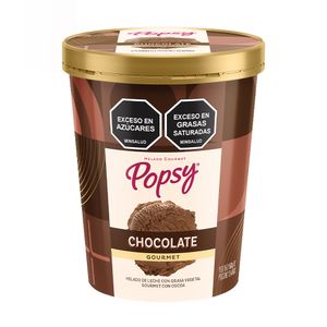 Helado Popsy de chocolate gourmet x 1 litro