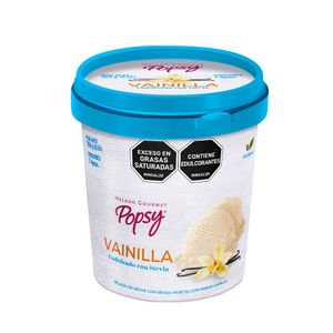 Helado Popsy vainilla endulzado stevia x300g