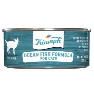 Alimento en lata para Gato Triumph Pescado x5.5oz