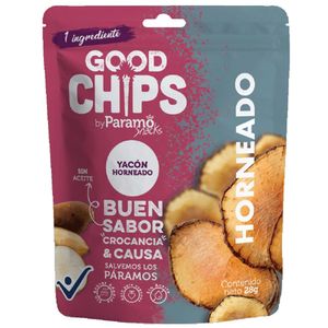 Pasabocas Good Chips yacon sin aceite x28g