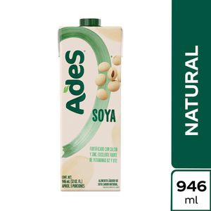 Bebida de Soya Ades Natural x946ml