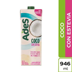 Bebida de Coco Ades con Estevia x946ml