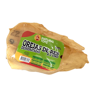 Snack Para Perro Natural Toys Orejas De Res Naturales