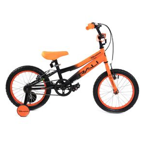 Bicicleta Niño Tierra 16" Negro/Naranja Rali