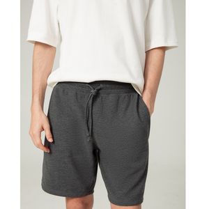 Pantaloneta Larga En Algodón Masculino Xigo Punto Blanco