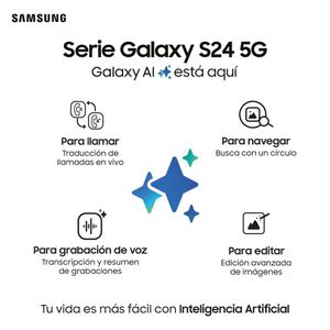 Celular Samsung Galaxy S24 Ultra 5G 6.8" 256GB Amarillo Titanio