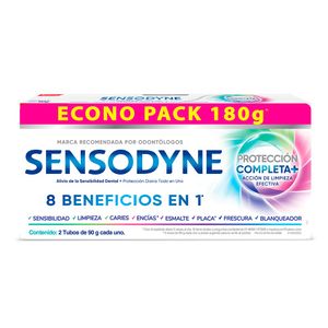 Crema Dental Sensodyne Protección Completa econopack x180g