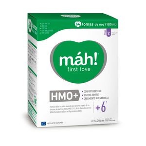 Formula Láctea Mah! HMO+ +6 x4und x400g c-u