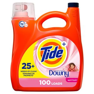 Detergente Tide Liquido Toque Downy