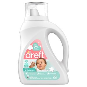 Detergente Dreft Active Ropa Bebé x1.36L