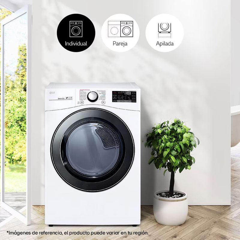 Secadora carga frontal Lg tUrbo steam 22kg Tiendas Metro