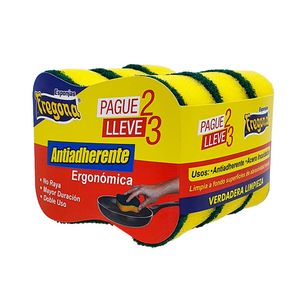 Esponjas Fregona Antiadherente Ergonómica pague 2 lleve 3