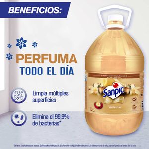 Limpia pisos Sanpic Vainilla x3L