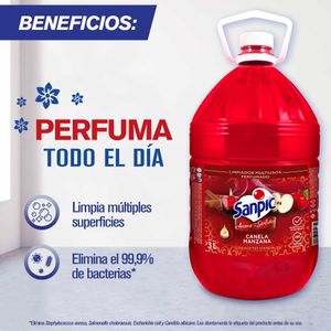 Limpia pisos Sanpic Canela Manzana x3L