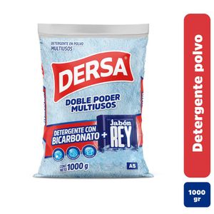 Detergente Dersa polvo bicarbonato + jabón Rey x 1000g