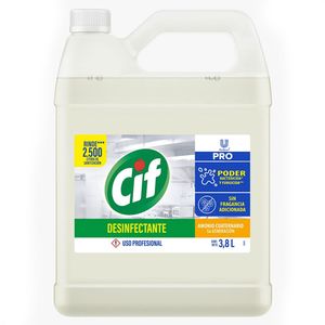 Desinfectante amonio cuaternario x3800ml Cif