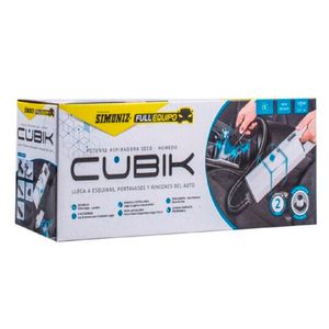 Aspiradora de auto full equipo cubik 12V 100W Simoniz