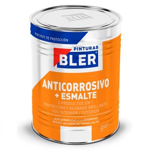 Anticorrosivo+Esm.Bte 1/4gl Negro Bler