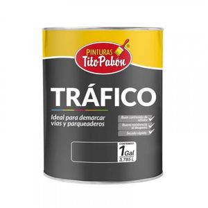 Pintura Trafico 1gl Blanco Tito Pabon