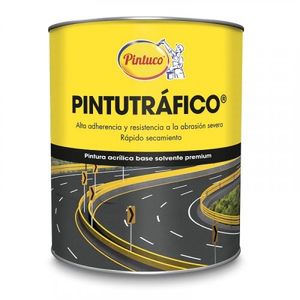 Pintura Acrílica Señalización Trafico Amarillo x1gal