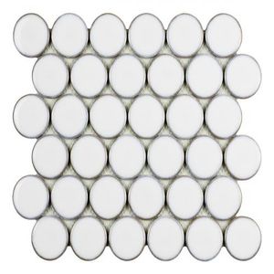 Malla Round White 30.4x26.3