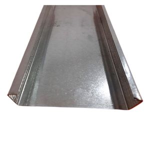 Perfil canal 0.40 mm x 2.44 m base 9 acero