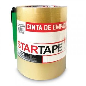 Packx3 Cinta Empaque 48mmx100m Startape