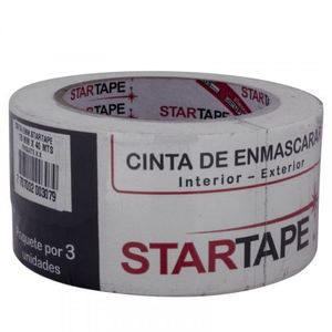 Cinta Enmascarar 18 mm x 40 m x3 unidades