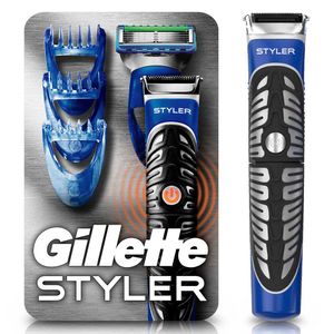 Afeitadora Eléctrica Gillette Styler Afeitado Barba y Cuerpo x1und