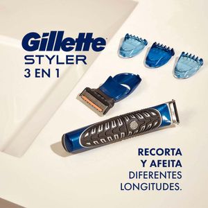 Afeitadora Eléctrica Gillette Styler Afeitado Barba y Cuerpo x1und