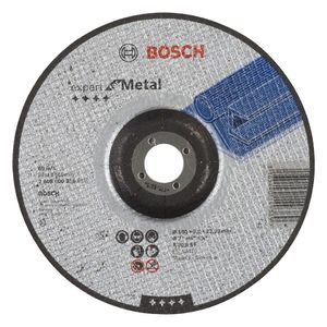 Disco de corte Expert for Metal 180x3.0 mm Centro Deprimido Bosch