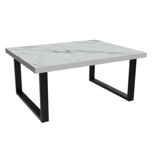 Mesa de centro rectangular reck 90x40cm genova Moduofi