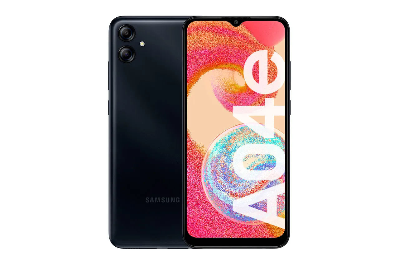 Celular Galaxy A04E Reacondicionado 32GB Negro