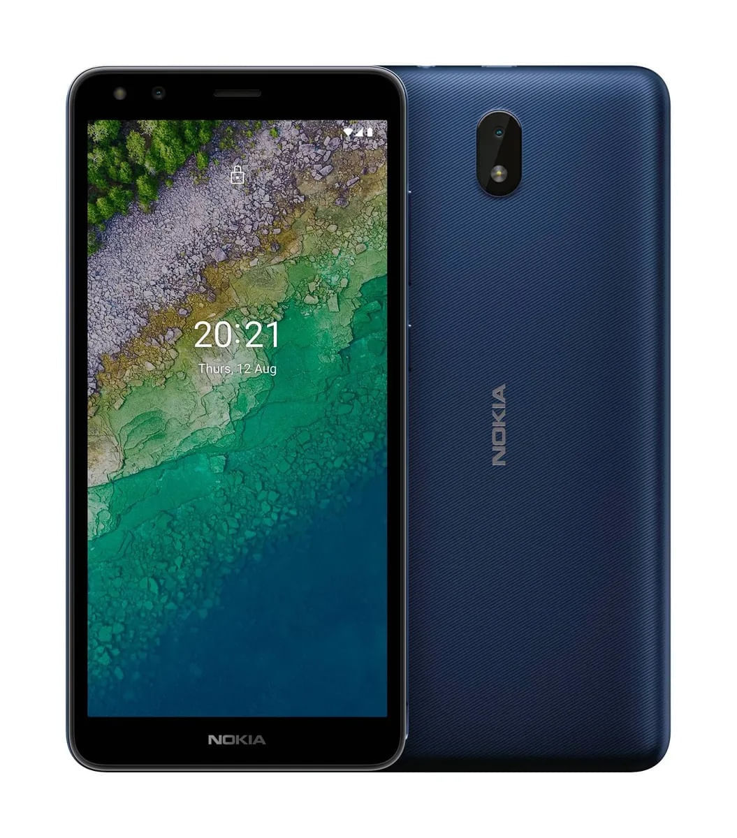 Celular Nokia C01 Plus Reacondicionado 32GB Azul