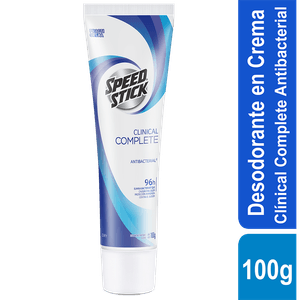 Desodorante Hombre Antitranspirante Speed Stick Tubo Clinico 100grs