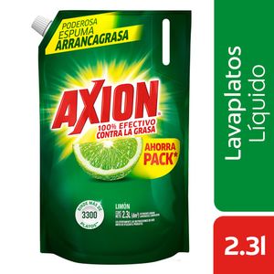 Lavaplatos Líquido Axion Limón x2.3L