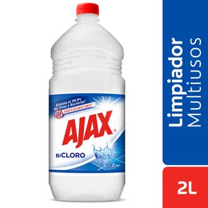 Limpia Pisos Ajax Bicloro Poder Desinfectante x2L