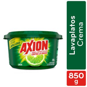 Lavaplatos en Crema Axion Limón x850g