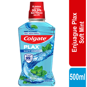 Enjuague Bucal Colgate Plax Soft Mint x500ml