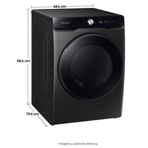 Secadora Samsung Carga Frontal  22Kg DVG22C6370V/CO Negro