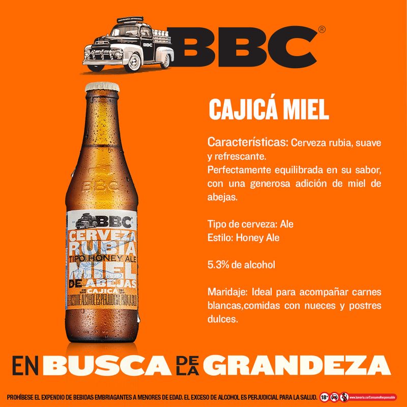 Cerveza BBC Lager Botella X6und X330ml C-u | Tiendas Jumbo