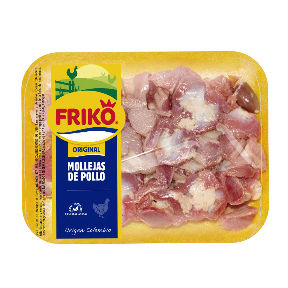 Mollejas congeladas friko bandeja x 500 g - Tiendas Metro