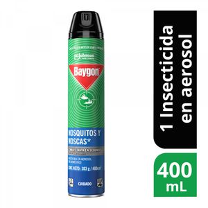 Insecticida Aerosol Baygon Mata Insectos Voladores 400 ml