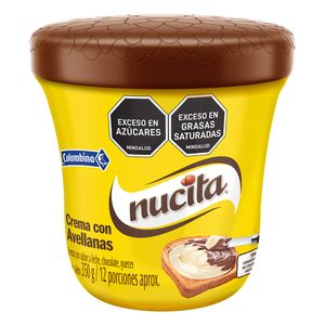 Crema Nucita chocolate leche y nueces x350g