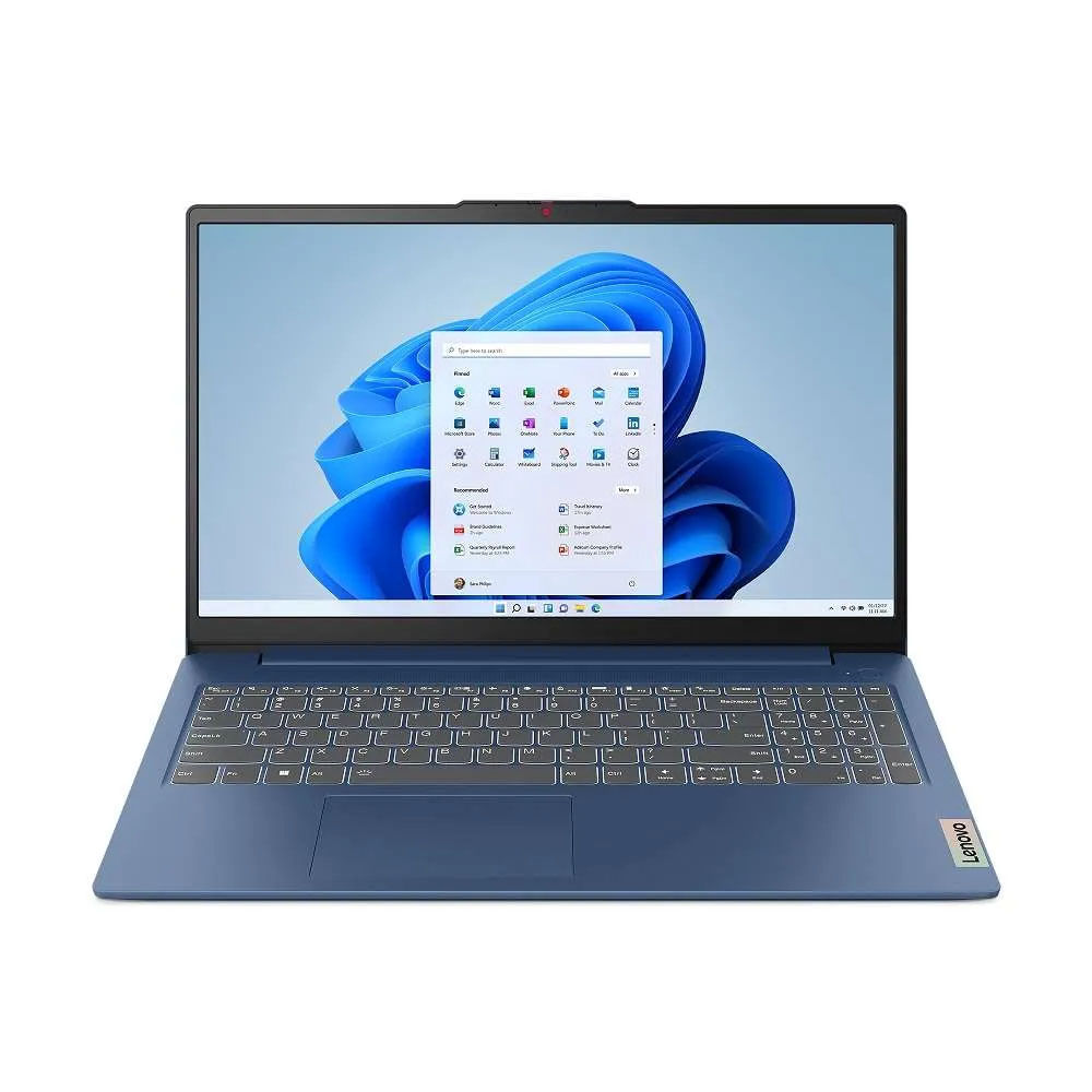 Computador Portátil Lenovo Ideapad Slim3 Touch Intel Core i5-12TH 16GB 1TB SSD 8 Núcleos 15.6"" Azul SSD 15.6"" Azul