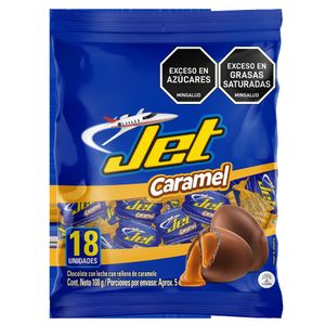 Chocolate Jet Relleno Caramelo x18und x6g c-u