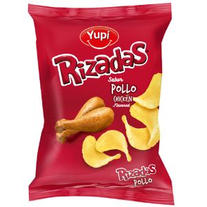 Papas Yupi Rizadas Pollo x45g